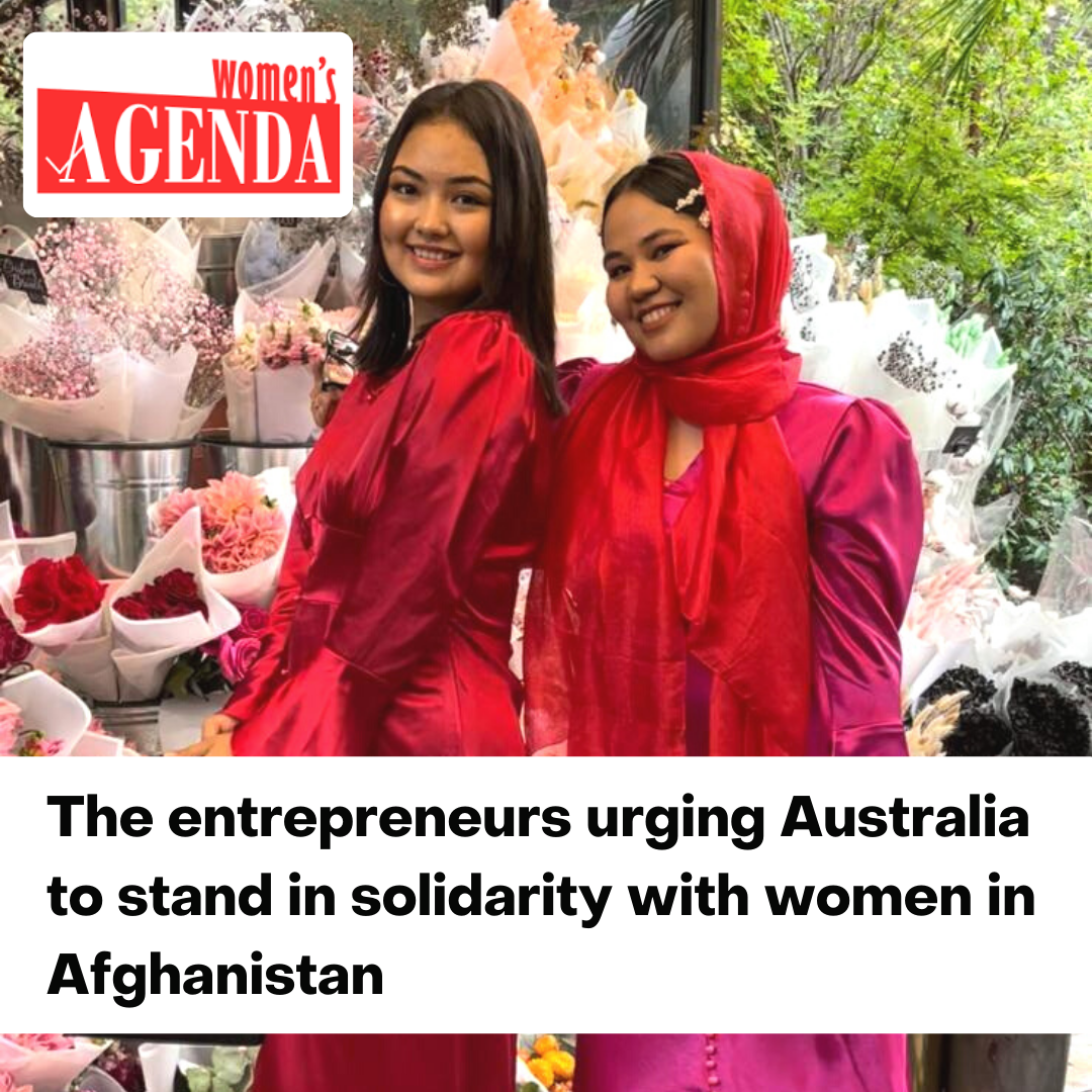 The entrepreneurs urging Australia to stand in solidarity with women in Afghanistan